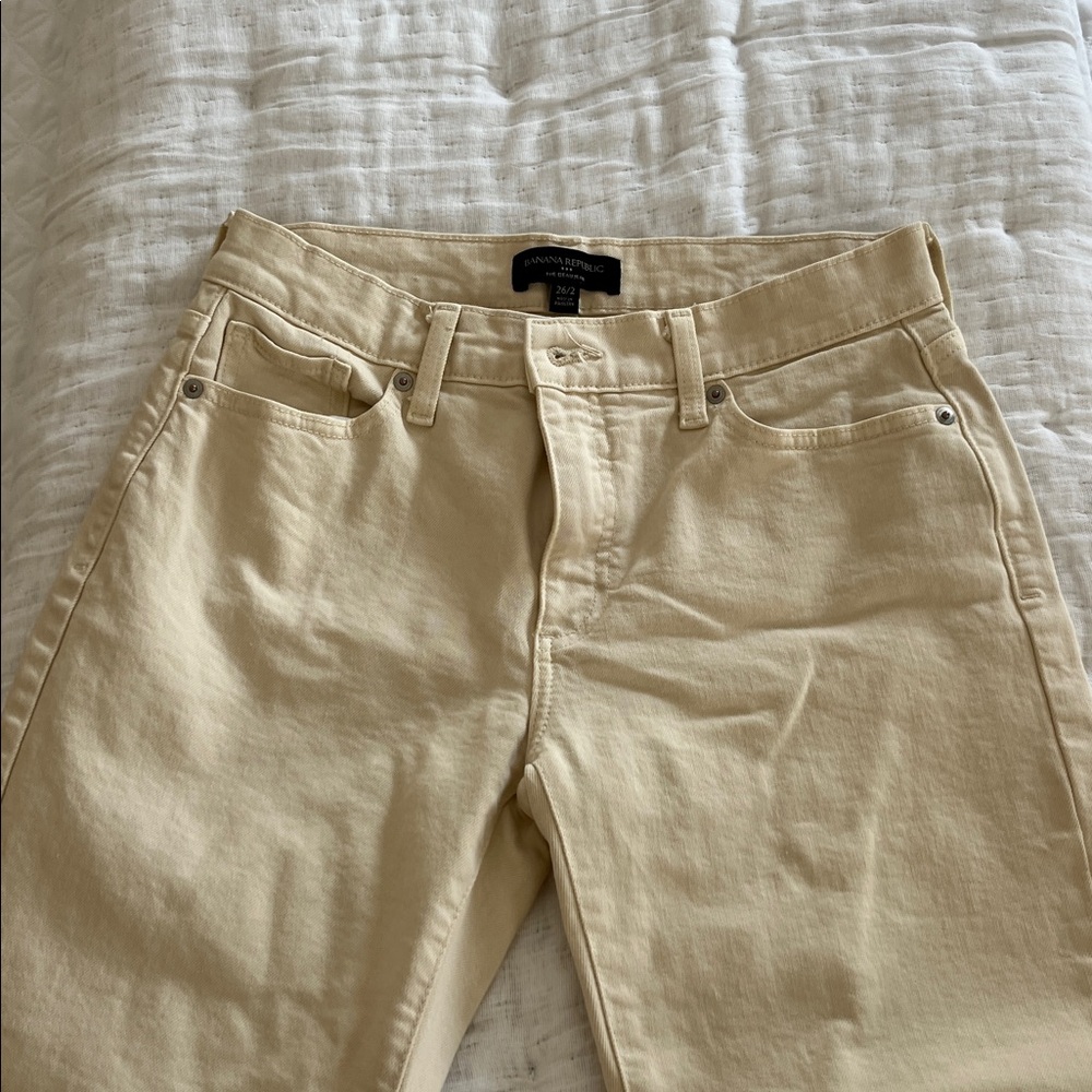 Banana Republic Light Tan Pants